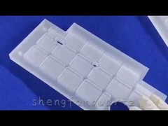 Usinagem de Vidro de Precisão de Quartzo Sio2 Placa CNC Feita Sob Medida