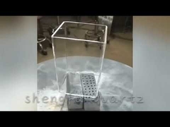 Cadinho de vidro de quartzo sílica de alta temperatura para aquecimento ou produtos químicos