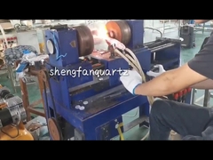 Tubulação de quartzo transparente de processamento adicional de alta pureza com slots