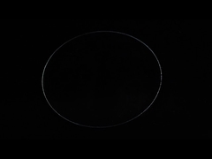 Placa de Vidro de Quartzo Redonda Fotoelétrica Placa de Sílica Fundida Jgs1 Jgs2 Jgs3