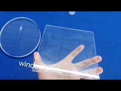 Soldagem de Placa de Vidro de Quartzo Chata Janela de Vidro Óptico