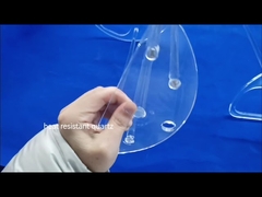 Portador da bolacha do barco do vidro de quartzo do silicone fundido da pureza alta para a fornalha