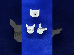 Chapas de quartzo perfuradas, opacas, laminadas, de semicondutores cnc