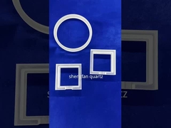 Laser do semicondutor que fura a placa de vidro de quartzo transparente com furo