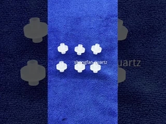 Fabricação de tubos de vidro transparente de quartzo de grande diâmetro