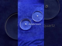 Silicone fundido de vidro de lustro Rod For Fiber Bar de quartzo transparente