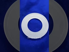 Partes de quartzo fundido de máquinas CNC Superfície congelada 450 mm