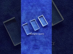 Placa de vidro uv transparente personalizada de quartzo para o vidro 100mm do Viewport