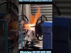 Como são feitos os tubos de flange de quartzo?