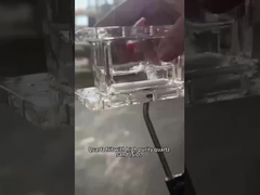 Cadinho de sílica fundida Placa de quartzo premium para aplicações de alta temperatura