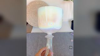 Taça Cantante de Cristal para Cura de Chakra