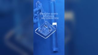 Proteção UV do tubo de vidro de quartzo de alta transmitância