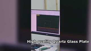 Placas de vidro de quartzo de alta qualidade
