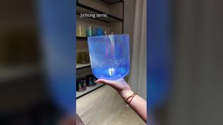 Conjunto de tigela de canto de cristal de tigela de quartzo do fabricante