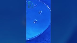 Folha perfurada de quartzo